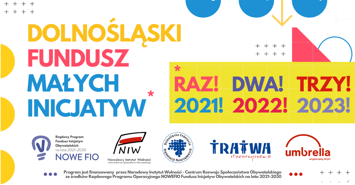 Mikrodotacje/wsparcia realizacji lokalnych przedsięwzięć do 5 tysięcy złotych dla młodych NGO, grup nieformalnych i samopomocowych z Dolnego Śląska
