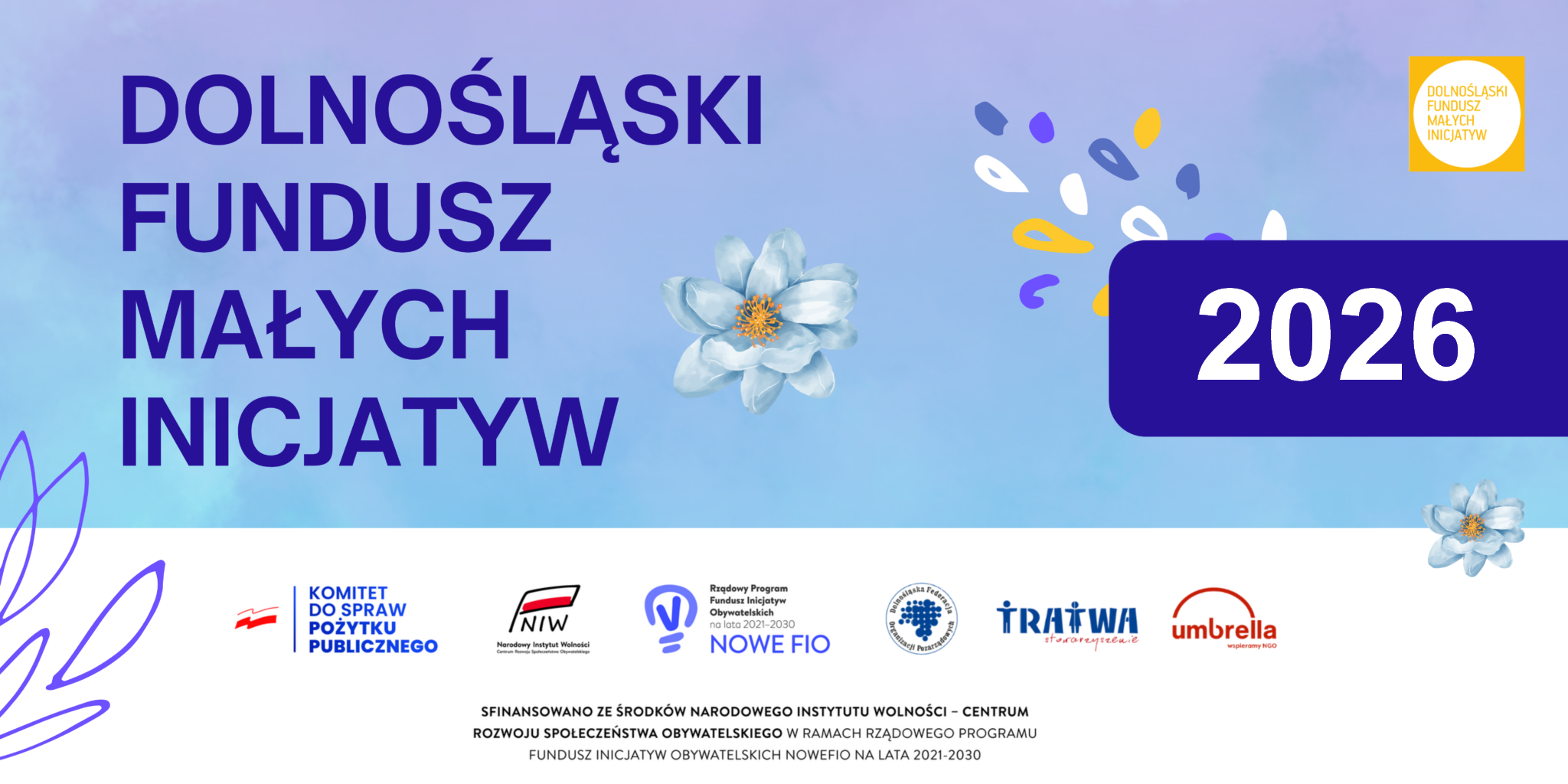 Mikrodotacje/wsparcia realizacji lokalnych przedsięwzięć do 5 tysięcy złotych dla młodych NGO, grup nieformalnych i samopomocowych z Dolnego Śląska